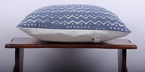 Trade Star Handloomed Spring Cushion Cover Handmade Cotton Pillow Case 100% Cotton Mudcloth Pillow Cover Rustic Modern Tribal Framhouse Throw Pillow Cases (Dark Grey ALMA 18X18 INCHES) - Image 4