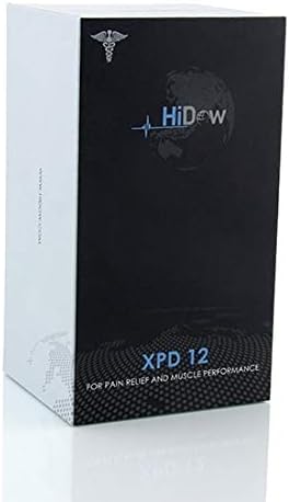 HiDow XPD Dual Channel TENS EMS Unit 12 Modes Muscle Stimulator Pain Relief Therapy Electronic Pulse Massager for Sore Muscles in Your Shoulders, Back Sciatica Pain, Ab's, Legs, Knee's and More - Image 4