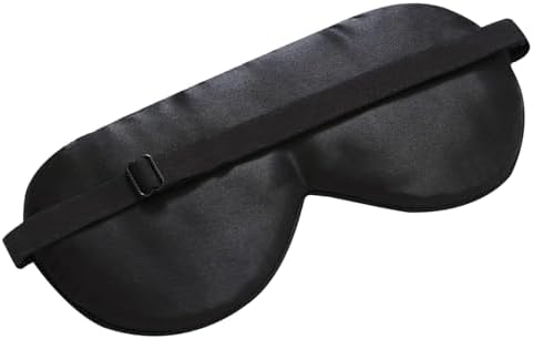 Alaska Bear Mulberry Silk Sleep Mask, Cool and Smooth (Original Black) - Image 2