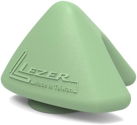 LEZER Large Trigger Massage Point, Manual Massage Ball, Muscle Knot Release Tool, Deep Tissue Relief, Hip Flexor Iliacus Back Psoas Hand Foot Myofascial Physical Therapy, 3.5 inｘ3 in, Green by LEZER