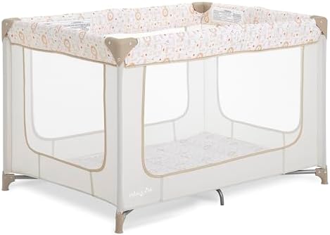 Dream On Me Zodiak Portable Playard, Compact for Travel, Carry Bag, Beige by Unknown