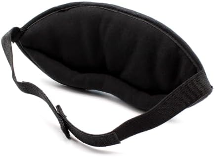 Opulence Plush Sleep Mask Peacefully Pink | Eye Mask - Earplugs Travel Set - Image 3