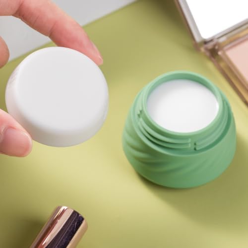 Gemice Silicone Cream Jars TSA Approved Travel Size Containers with Clear Bag, Leak-proof Travel Accessories with Lid for Cosmetic Face Body Hand Cream (4 Pack) - Image 3