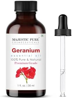 Majestic Pure Geranium Essential Oil for Diffuser - 1 Fl Oz by BeautyandPersonalCare