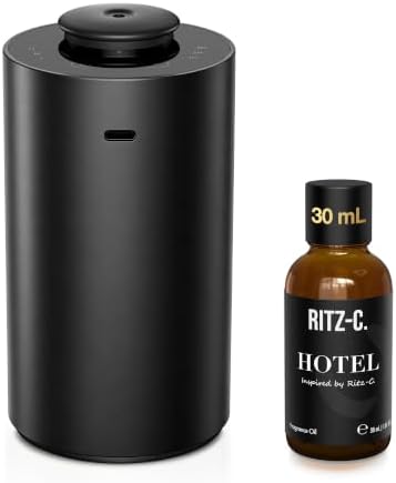 Airversa ANX Waterless Essential Oil Diffuser Starter Kit, Black by Airversa