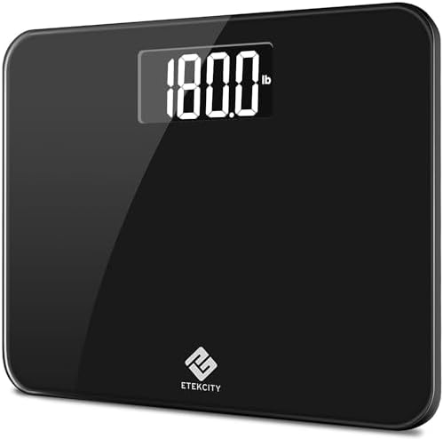 Etekcity Digital Body Weight Bathroom Scale, 440 lb Extra Wide Platform by Etekcity