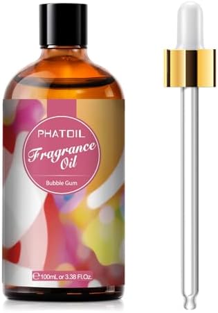 PHATOIL Bubble Gum Fragrance Oil for Diffuser Aromatherapy 3.38FL.OZ by PHATOIL