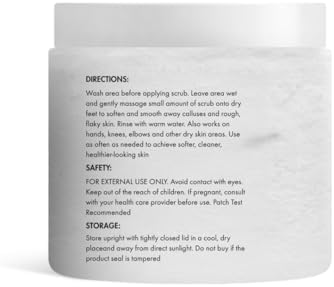 MAJESTIC PURE Tea Tree Foot & Body Scrub with Tea Tree Oil, Exfoliating Salt Scrub to Exfoliate & Moisturize Skin, Deep Cleansing - 10 oz - Image 6