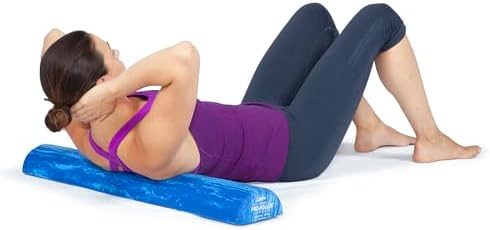 OPTP PRO-Roller Soft Density Foam Roller – Half-Round, Blue, 36"L x 3"H - Image 5