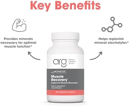 Metabolic Maintenance Muscle Recovery Electrolyte, 180 Capsules - Image 4