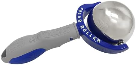 GoFit Polar Roller Cold Compression Therapy Blue 9.8 x 4.8 x 2.8, Massage Polar Roller by GoFit