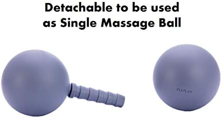 Adjustable Peanut Massage Ball Roller, Double Lacrosse Ball Acupoint Myofascial Release Muscle Knot Relaxer Mobility Trigger Point for Physical Therapy Self Deep Tissue Manual Massager Equipment Tool - Image 5