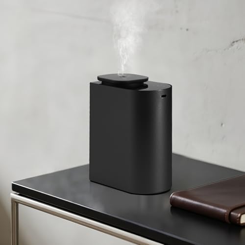 Waterless Essential Oil Diffuser，4000 mAh Large Battery, max 120ml Capacity, Suitable for Hotels, Large Rooms, Offices, bedrooms，Aluminum Alloy Desktop Scent Diffuser (Black) - Image 5