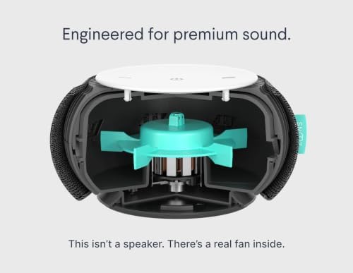 SNOOZ Original Smart White Noise Sound Machine, Real Fan Inside for Sleep - Image 2