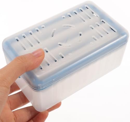 Lurrose 3pcs Multifunctional Laundry Soap Foaming Boxes with Rollers Sturdy Soap Dish for Bathroom Countertop for Home Use - Image 4