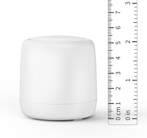 White Noise Machine | Paussion Long-Lasting Fast Charging Portable Travel Mini Sound Machine with 25 Soothing Sounds for Adults, Kids, and Babies | Auto Timer, Travel, Sleep, Baby, Fan - White by Paussion
