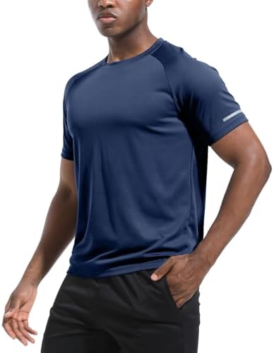 Boyzn 1, 3, 5 or 7 Pack Men's Workout Running Shirts, Dry Fit Moisture Wicking T-Shirt, Gym Athletic Short Sleeve Tee Shirts - Image 2