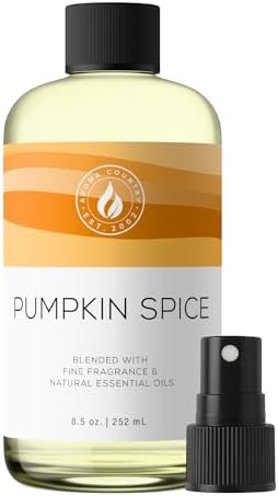 Aroma Country Pumpkin Spice Luxury Diffuser Oil Refill (8.5 Fl Oz) by AromaCountry