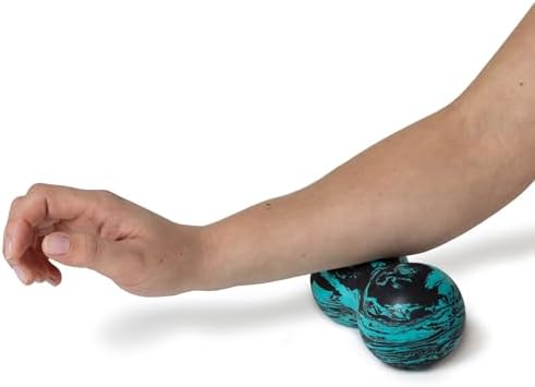 OPTP Lo Rox Mini Infinity Roll – Compact Mini Roller, Teal, 5" x 3" - Image 6