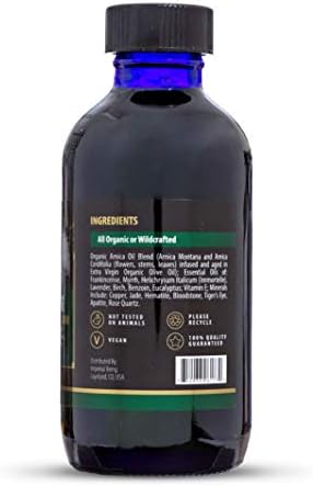 Royal Arnica Oil – Organic Herbal Blend for Muscle Recovery, Bruise Support, Joint Flexibility, Skin Vitality – Longer Lasting Than Arnica Cream or Gel – Infused with Essential Oils (4oz) - Image 6