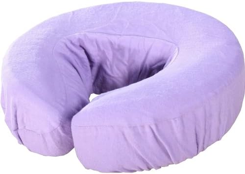 Master Massage Universal Massage Table Flannel Sheet Cover Set 3 in 1 (In 6 Colors) Table Cover, Face Cushion Cover, Table Sheet (Purple) - Image 3