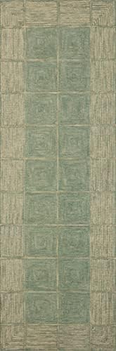 Loloi Chris Loves Julia Francis Green/Natural 11'-6" x 15' Area Rug - Image 6