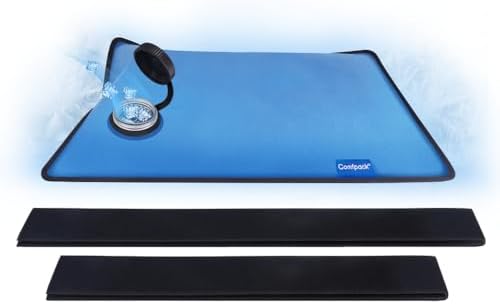 Comfpack XL Refillable Ice Bag for Injuries, Travel Ice Pack with Straps by Comfpack
