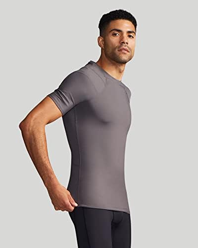 Tommie Copper Shoulder Support Shirt for Men, Posture Corrector Compression Shirt with UPF 50 Sun Protection - Image 2