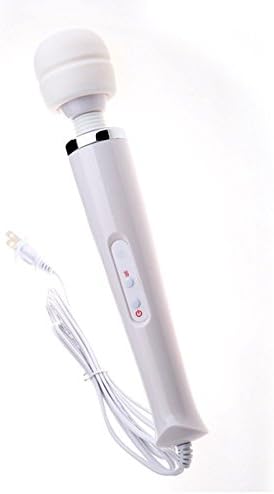 Vibrating Massager Big Tool Deep Tissue Full Body Massager for Muscle Relief Back Neck Hand Foot Leg Arm Massage Powerful Handheld Tool for Women Muti Speeds (White) - Image 5