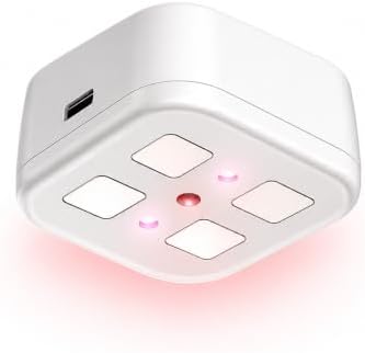 Anafree Wireless Body Massager with LED Light | Made in Korea (White) by BOTEM