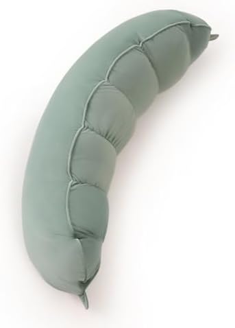 Peallow(Pat. Pend) – Long Round Body Pillow for Adults, Bolster Pillow for Sleeping, Soft and Supportive Pillow for Sleeping & Lumbar Support by Ailuteie
