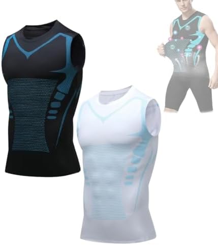 V2 Compression Vest V Boost Shape Wear Shirt Men Feel The Power of Confidence, Energy & Strength by Unknown