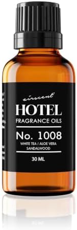 AirScent Hotel Diffuser Oil No. 1008 - White Tea, Aloe Sandalwood - 30 mL by Airscent