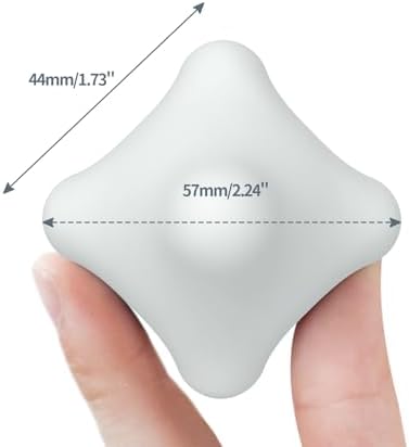AWINNER 6-Point Trigger Point Massager Palm-Sized (2.2"), Ergonomic Grip Tool for Instant, Deep Tissue Pain Relief - Ultra-Portable Knob for Neck, Back, Shoulder & Foot - Image 7