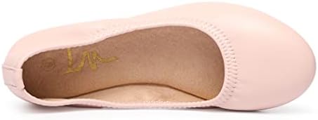LM Women's Ballet Flats Round Toe Slip On Flats Shoes Casual Dress Shoes Foldable Portable Travel Ballet Flat - Image 4