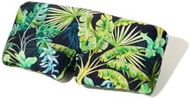 Glow People Silk Sleep Mask – 100% Mulberry Silk Eye Mask for Sleeping, Total Blackout, Cloud-Soft and Adjustable for Beauty Sleep and Travel - Tropics - Image 2