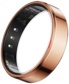 POBOVi Gen 2 Titanium Smart Ring for Women & Men, Sleep & Heart Rate Tracker, No Subscription, Size Before You Buy (Polished Rosegold, 10) by POBOViRing