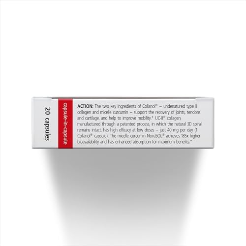 Collanol - Innovation in The Care of Healthy Joints – Liquid Formula in a Double Capsule. 3D Collagen + Micelle Extract of Turmeric Roots 1 Capsule/Day. Laboratory Tested - Image 3