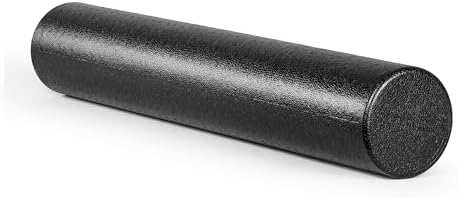 Tone Fitness High Density EPP Foam Exercise Foam Roller for Yoga, Pilates, Stretching, Massage, and Recovery | Multiple Sizes and Colors by TONEFitness