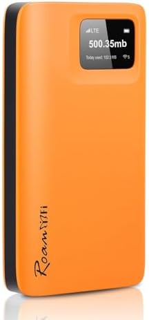 RoamWiFi Mobile Hotspot Pocket WiFi, Portable WiFi No SIM Card Needed, MiFi by RoamFi