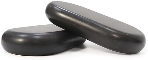 Master Massage 4 Pieces XXL Oversized Super Extra Large Oval Shape Basalt Massage Hot Stone Massage Stone Warm Stone Set-6” x 3.4“x 1.1”-Spa-Beauty-Salon-Massage - Image 4