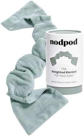 nodpod Patented Gentle Pressure Sleep Mask, Weighted Eye Mask by nodpod