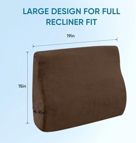 Lumbar Support Pillow for Recliner and Couch, Ergonomic Back Support Pillow - Image 5