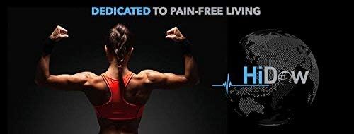 HiDow XPD Dual Channel TENS EMS Unit 12 Modes Muscle Stimulator Pain Relief Therapy Electronic Pulse Massager for Sore Muscles in Your Shoulders, Back Sciatica Pain, Ab's, Legs, Knee's and More - Image 5