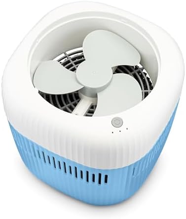 Crane Evaporative Humidifier, Wick Filter, Dishwasher Safe Tank, UV Light, No White Dust, Whisper Quiet, Bedroom Nursery Office, 1.9L Tank, Up To 250 SQ FT - Image 2