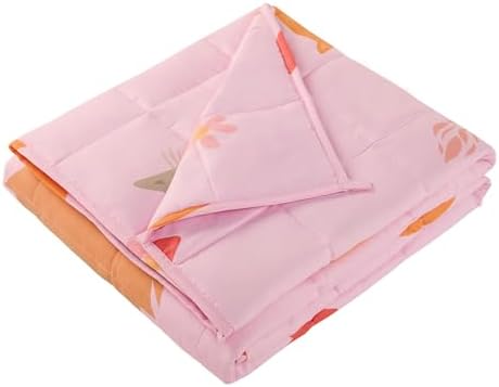 Weighted Blanket - 10 lbs Pink Cat Heavy Blanket - Small Size Breathable Blanket(41 * 60 inches, 10 lbs) - Image 7