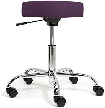 EARTHLITE Pneumatic Massage Salon Drafting Stool - No Leaking (vs. Hydraulic), Adjustable, Rolling, CFC-Free / Medical Spa Facial Chair by Unknown