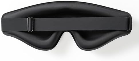 MYTREX 3D Contoured Sleep Mask for Side Sleepers, 100% Light Blocking Eye Mask for Sleeping, Soft Breathable Blackout Blindfold with Adjustable Strap for Travel, Nap, Night Shift & Insomnia Relief - Image 3