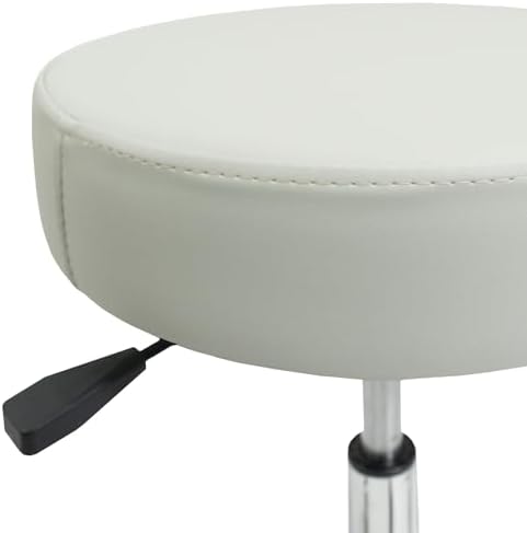 EARTHLITE Pneumatic Massage Salon Drafting Stool - No Leaking (vs. Hydraulic), Adjustable, Rolling, CFC-Free / Medical Spa Facial Chair - Image 3
