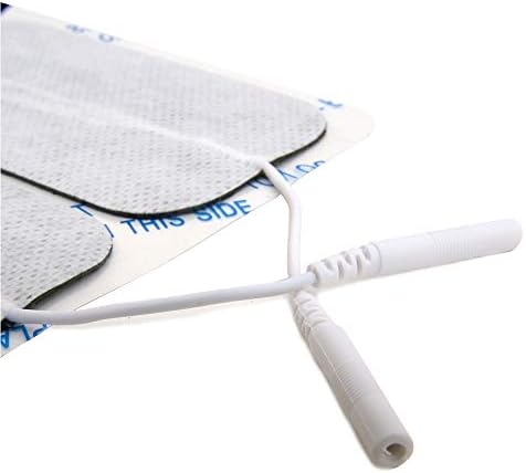 reserv 2" x 4" Rectangle Premium Re-Usable Self Adhesive Electrode Pads for TENS/EMS Unit, Fabric Backed Pads with Premium Gel (Latex Free)(16 Electrodes) - Image 3